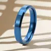 Anel de Aço Inoxidável para Homens, Acabamento Fosco Estilo Europeu e Americano, Anel Simples de Aço Titânio, 8mm de Largura, Banda Personalizada que Não Desbota