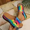 Sandalias Cómodas de Suela Gruesa 2026 Nuevo Estilo Hebilla de Cinturón Decorativa Europea y Americana Talla Grande para Mujer Verano Ligeras Venta al por Mayor