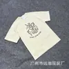 Camisetas de Manga Curta Estampadas Estilo Americano Série ALD para Homens e Mulheres, Corte Solto, Gola Redonda, Camiseta de Verão, Comércio Exterior Transfronteiriço