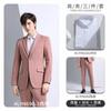 Traje gris para hombre traje boda reunión anual ropa de negocios anfitrión actuación moda temperamento traje traje mujer
