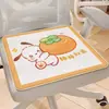 Cojín de Felpa Imitación Corazón de Dibujos Animados Gato Kt Estudiante Sedentario Suave Cojín de Oficina Refrigerante Suave para Glúteos Cojín de Silla