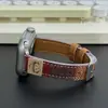 Adequado para Apple S12S9876543Se Novo Arco-Íris Dopamina Desenho Animado Menina Pulseira de Relógio