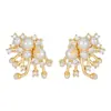 Diseño de Nebulosa Deslumbrante de Lujo Ligero Adecuado para Auriculares Freeclip, Clips para Orejas de Diamante, Accesorios Bluetooth de Diamante, Accesorios de Nicho