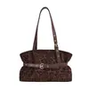 Bolso de axila retro para mujer para otoño e invierno, nuevo bolso de hombro de gamuza de gran capacidad 2026, bolso tote casual mate