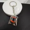 Amazon explosivo creativo transparente dulce pez dorado llavero personalizado resina carpa llavero actividades pequeños regalos