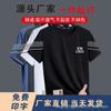 [Personalizada] Camiseta de Manga Corta de Malla de Hielo para Hombre en Verano Holgada Cuello Redondo Talla Grande Camiseta Versátil para Hombre