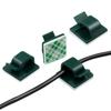 Clips Adhesivos para Cables sin Taladro, Clips Adhesivos para Cables, Clips de Fijación para Tiras de Luces LED, Sujetadores Adhesivos para Cables, Clips de Plástico