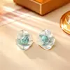 Pendientes de Perla con Textura Irregular de Red Diseño de Personalidad de Nicho Sentido de Diseño Ornamentos para Orejas Simples Elegantes Joyería de Moda de Gama Alta