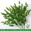 Plantas Verdes Flores Artificiales Hierba Aspargo Colgante Decoración de Fondo de Arte Floral para Bodas Flores Falsas Estilo Bosque Escenario de Boda Arreglo Floral