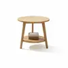 Mesa de centro mesa de té moderna minimalista uso doméstico mini mesa auxiliar de sala de estar celebridad de internet simple balcón ventanal lateral de sofá mesa redonda pequeña