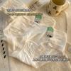 Ropa Interior Modal Clase 7A Antibacterial Seda de Morera Larga Entrepierna de Algodón Chica Dulce Jacquard Cintura Media Calzones de Señora