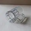 Dongguan 360ml Transparente Marca Plástico como Taza de Cerveza Mango Taza de Plástico 12oz Imitación Vidrio Taza Regalo de Vacaciones