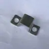 Accesorios de montaje de barandilla de acero cincado conexión fija dos paquetes de soporte de marco de tarjeta junta de chapa de hierro placa inferior tarjeta interior tarjeta de pared