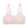 Sutiã de Silicone com Orelhas de Coelho, Suporte Macio, Sem Costura, Para Mulheres, Com Bojo Fixo, Refrescante, Respirável, Para Seios Pequenos, Sem Vazio