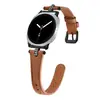 Aplicável para Samsung Watch 8 Novo Pulseira de Couro com Strass em Formato de T Watch 8 Clássico Emagrecimento Pulseira de Smartwatch de Couro