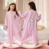 Pijama de una pieza térmico de forro polar para niños Otoño/Invierno Lindo estilo coreano Cálido Anti-patada Ropa para el hogar Saco de dormir para bebé Niñas pequeñas Estudiantes
