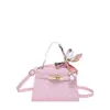 Bolso Casual de Comercio Exterior para Mujer 2026 Nueva Moda Tendencia Bolso de Mano de Lunares con Textura Elegante, Bolso de Hombro Único Cruzado