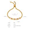 Amazon comércio exterior transfronteiriço Devil's Eye metal oil drop bracelet incrustado design de zircão não desbota joias atacado