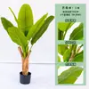 Plantas Verdes Artificiales al por Mayor, Decoraciones de Interior Estilo Nórdico, Plataneros Ornamentales Grandes, Plantas de Platanero Artificial en Maceta