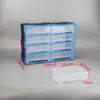 Caja de Almacenamiento para Artículos Varios de Escritorio Plástico Simple Tipo Cajón Compartimentada Caja de Herramientas para Piezas Clasificación y Organización Hogar Montado en Pared