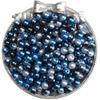 Pulsera de cuentas redondas de imitación ABS de colores degradados de 4 a 10 mm, accesorios hechos a mano para bricolaje, pulsera, llavero, joyería