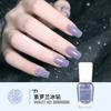 Esmalte de Unha Sem Cozimento Esmalte de Unha à Base de Água com Glitter Brilhante Gelo-Claro Peel-Off Cosméticos Esmalte Brilhante Cor Translúcida Arte de Unha Beleza Maquiagem