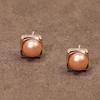 Pendientes geométricos cuadrados de plata de ley s925, pendientes de perlas de agua dulce, pendientes de ágata de piedra natural, pendientes de cristal natural