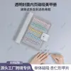 Carta de colores de uñas álbum de tarjetas de colores acrílicas magnéticas herramienta de muestreo de exhibición de esmalte en gel tablero de muestreo de estilo de uñas postizas