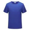 Camiseta Lisa Blanca al por Mayor Camiseta de Manga Corta de Modal Ropa de Trabajo Ropa de Clase Estampado LOGOTIPO