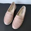 Novos Mocassins Planos para Mulheres Primavera e Outono Versáteis Slip-On Sapatos para Ir ao Trabalho Casuais Sapatos Femininos de Solado Macio Venda por Atacado
