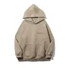Nova Moletom de Outono e Inverno para Comércio Exterior FOG FEAR OF GOD Segunda Linha ESS Estampa de Letra Pequena Casal Solto Masculino e Feminino