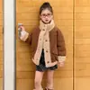Ropa Exterior de Piel para Niños 100% Lana Ropa Exterior Compuesta de Piel Una Pieza para Niñas y Niños Corta Reversible Mediana y Grande Ropa Exterior para Niños