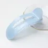 Nuevo Estilo Pinza de Flequillo de una Sola Barra, Pinza Grande de Pico de Pato para la Parte Trasera de la Cabeza, Horquilla Perlada Galvanizada, Pinza Lateral para Lavarse la Cara