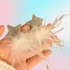 Popular Horquilla de pluma de estrella pentagrama súper hada para mujer nuevo clip de pico de pato para flequillo lateral clip para el cabello de alta calidad