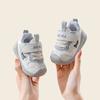 Nuevos zapatos de bebé de primavera y otoño, zapatos transpirables para niños pequeños, zapatillas ligeras antideslizantes de suela suave y funcional para niñas.
