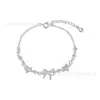 Pulsera de Lazo Fresca y Sencilla para Mujer, Diseño de Nicho de Lujo Ligero Versátil Exquisita Joyería de Mano Regalo para Amigas Novias
