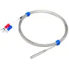 [Venda Direta da Fábrica] Sonda de Sensor de Temperatura Tipo K Tipo Adesivo Linha de Detecção de Temperatura Termopar Rosqueado