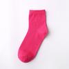 Suministro directo de fábrica de nuevos calcetines japoneses de algodón de color sólido, calcetines Harajuku de cien colores caramelo, estilo universitario para mujeres