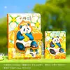 Caderno Fivela Panda Caderno Portátil Bolso Mini Caderno Branco Desenho Animado Alto Valor Fofo Caderno Estudante