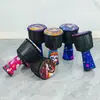 Tambor africano de 4 pulgadas 6 pulgadas para niños al por mayor profesional tambor ligero sin afinación piel de cabra tambor de mano de madera de 10 pulgadas golpe