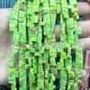 3*8mm cuentas de ágata de cristal para tiara cuentas de piedra emperador doble agujero para tiara pulsera DIY accesorios tejidos con cuentas cuentas sueltas