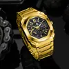 2025 Nuevo Reloj Deportivo Versátil para Hombre con Correa de Acero Negocio Casual Mecánico Cuarzo Reloj Venta al por Mayor