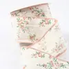 Estilo Pastoral Fresco Rayas Huecas Estampadas Cinta de Algodón Lazo Hecho a Mano Accesorios para Ropa Empaque Sombrero de Paja Cinta