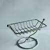 Jabonera de acero inoxidable, ligera y lujosa, con drenaje, no requiere perforación, para uso en baño del hogar, estante para almacenar y exhibir jabón, venta al por mayor de fábrica