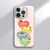 Estado Mental de Esponja es Adecuado para Apple 17Promax Funda de iPhone de Dibujos Animados para Mujer 16 Estilo Nuevo 15 Funda de Hidrogel