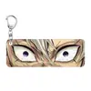Llavero Colgante de Tarjeta Transparente Acrílica de Demon Slayer con Ojos Brillantes, Regalos al por Mayor para Convenciones de Cómics, Regalos Creativos de Año Nuevo