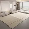 Alfombra Transfronteriza, Cojín de Sofá de Terciopelo de Cristal para Sala de Estar Simple, Tapete Grande de Cobertura Total para Mesa de Café, Tapete Resistente a Manchas para Piso de Dormitorio en Casa