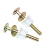Tornillos de Fijación para Cisterna de Inodoro Tornillos para Cisterna Dividida Color Cobre/Acero Inoxidable/Hierro Zincado