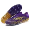 Nuevos zapatos de fútbol 2026 para hombres y mujeres, zapatos de entrenamiento, slip-on para estudiantes, zapatos deportivos de césped para competición, zapatos de fútbol AG con tacos largos