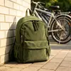 Bolsa de Libro Casual Simple para Mujeres Corduroy Japonés Color Sólido Estilo Perezoso Mochila de Viaje Mochila para Estudiantes de Secundaria Estudiantes Universitarios